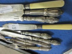 QUANTITY SILVER PLATED CUTLERY