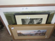 COLLECTION OF FRAMED PICTURES INCLUDING PHOTOGRAPHIC PRINTS