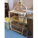 CANE FOUR-TIER STORAGE UNIT, 51CM WIDE