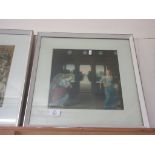 FRAMED RELIGIOUS PRINT, 44CM WIDE