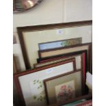 QUANTITY OF VARIOUS FRAMED PRINTS, PICTURES ETC
