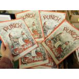 Box: Punch, assorted issues 1949-52