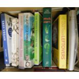 Small box: assorted modern cookery titles
