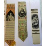 Album mainly Victorian bookmarks including 60+ silk and 20+ embroidered Bristol Board etc,