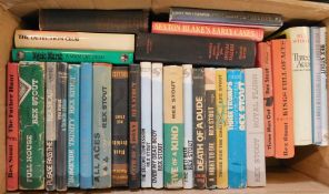 Box: Crime fiction, mainly REX STOUT