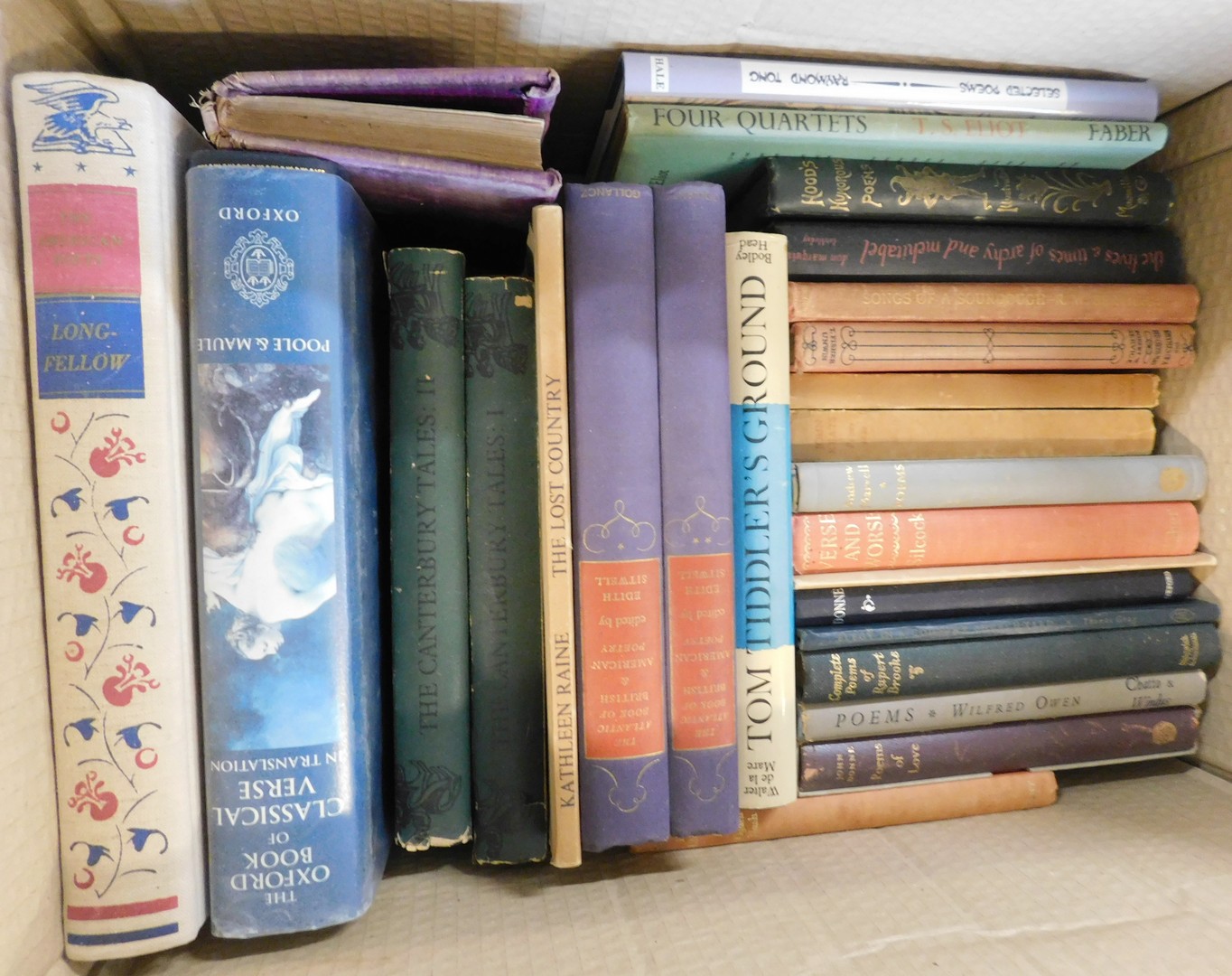 Box: mixed, mainly Poetry
