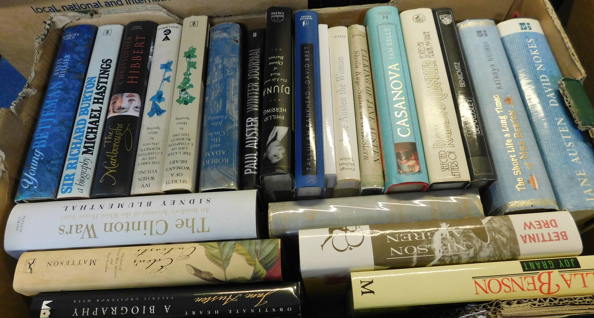 Two boxes: biographies and auto-biographies - Image 3 of 3