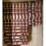 Box: PUNCH LIBRARY OF HUMOUR, Carmelite House, circa 1898, 18 vols
