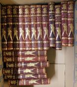 Box: PUNCH LIBRARY OF HUMOUR, Carmelite House, circa 1898, 18 vols