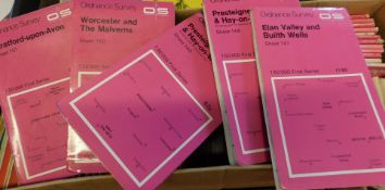 Box: Ordnance Survey folding maps