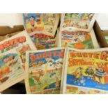 Box: Buster comic, 230+ issues, 1977-82