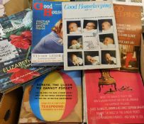 Two boxes: Good Housekeeping magazine, 80+ issues, 1950s-early 70s