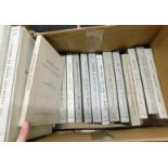 Box: Bristol Record Society publications, 17 assorted vols