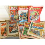 Box: large quantity comics, Victor, Valiant, Battle etc