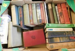 Three boxes mixed literature, illustrated etc