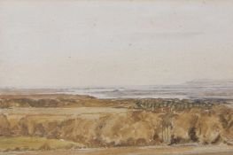 Edmund Morison Wimperis (1835-1900), Extensive coastal scene, watercolour, 14 x 21cm Provenance: