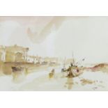 Jack Cox, View at Wells, watercolour, signed lower right, 24 x 33cm