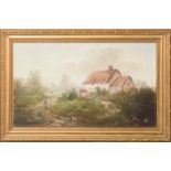 John Mace, Landscapes, group of three oils on board, one monogrammed, various sizes (3)