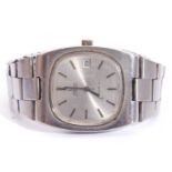 Gents third quarter of the 20th century Omega Automatic wrist watch with stainless steel case and