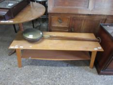 LATE 20TH CENTURY COFFEE TABLE, APPROX 117CM LENGTH