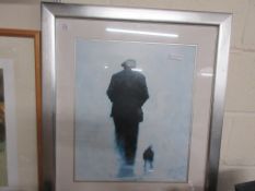 FRAMED PRINT TOTAL WIDTH APPROX 62CM