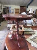 REPRODUCTION OCCASIONAL TABLE, WIDTH APPROX 52CM