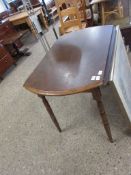 FOLDING CIRCULAR TABLE, DIAM APPROX 107CM