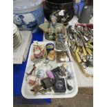 TRAY CONTAINING A QUANTITY OF VARIOUS SMALL COLLECTABLES