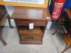 MODERN BEDSIDE CABINET BY LAURA ASHLEY, WIDTH APPROX 48CM