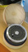 Hardy "The Sunbeam" 8/9 reel in original zip case