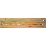 Vintage Falcon three piece fishing rod