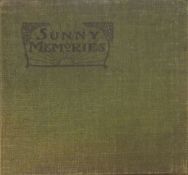 Vintage "Sunny Memories" photograph album, wildlife, birds nests etc