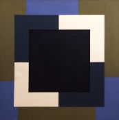 •AR Mary Webb (20th century), "Extended square No 3, 1969", oil on canvas, 91 x 91cm