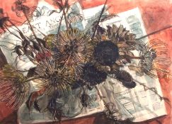 •AR Cavendish Morton, RI, ROI (1911-2015), "Autumn decoration", watercolour, signed and dated 1962