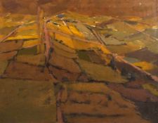 •AR David Leverett (born 1938), "Creswick Prize", Landscape, oil on board, signed and inscribed