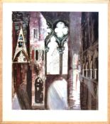 AR John Piper, CH (1903-1992), "Death in Venice IV", screen print, signed and numbered 56/70 to