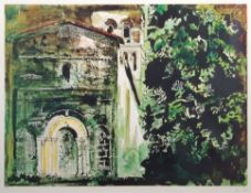 •AR John Piper, CH (1903-1992), "La Chapelle, St Robert, Dordogne", screen print, signed, numbered