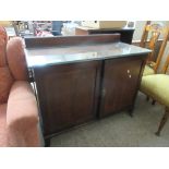 SMALL EARLY 20TH CENTURY SIDEBOARD WIDTH APPROX 105CM