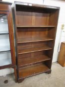 MID 20TH CENTURY BOOK SHELF APPROX 76CM WIDE