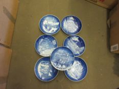 QUANTITY OF COPENHAGEN CHRISTMAS INTEREST COLLECTORS PLATES