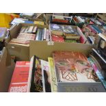 THREE BOXES OF MIXED BOOKS, MOSTLY COOK BOOKS INCLUDING DELIA SMITH, NIGEL SLATER ETC, VARIOUS