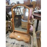 PINE DRESSING TABLE MIRROR APPROX 38CM