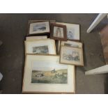 SELECTION OF TEN VARIOUS FRAMED PICTURES AND PRINTS