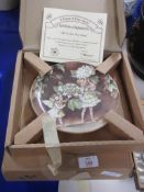 GROUP OF COLLECTORS PLATES, FESTIVAL OF FLOWER FAIRIES MADE BY BORDER FINE ARTS (8)