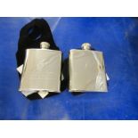 TWO MODERN REMY MARTIN SMALL HIP FLASKS