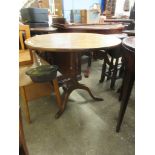 19TH CENTURY CIRCULAR TABLE DIAMETER APPROX 88CM