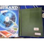 TWO STAMP ALBUMS WITH QUANTITY OF MIXED STAMPS