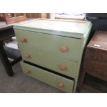 PAINTED CHEST OF DRAWERS