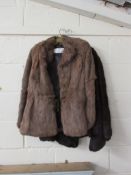 TWO FUR COATS