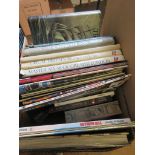 BOX OF MIXED BOOKS INCLUDING MASTER ATLAS OF GREATER LONDON, PHILLIPS NEW REFERENCE ATLAS ETC